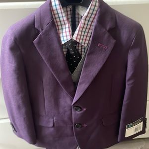 Kids Suit Size 6 Purple
